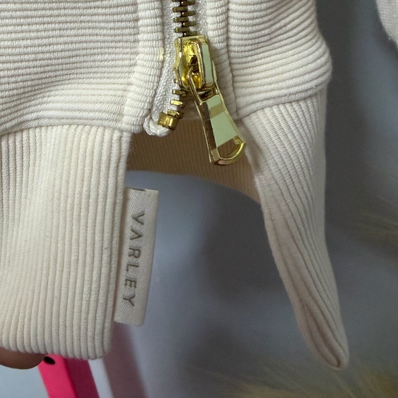 Varley Manning Sweatshirt in Oat Milk size small - Picture 9 of 9